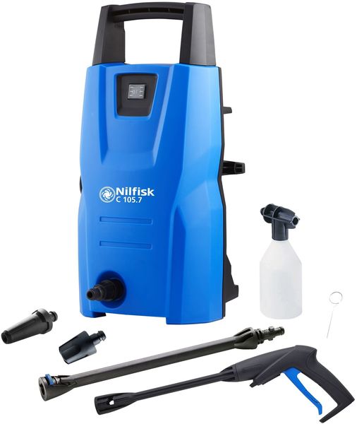 Mobile cold water high-pressure washer Nilfisk C 105.7-5