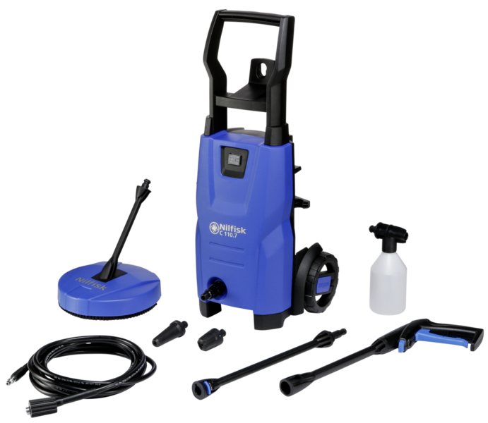 Mobile cold water high-pressure washer Nilfisk C 110.7-5 PC X-TRA