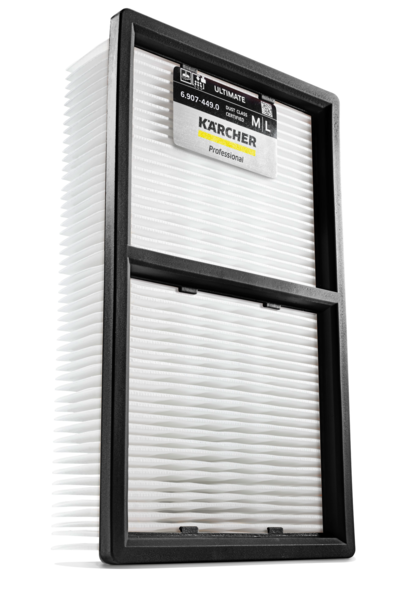 Flat pleated filter PTFE Kärcher for Tact² vacuum cleaners