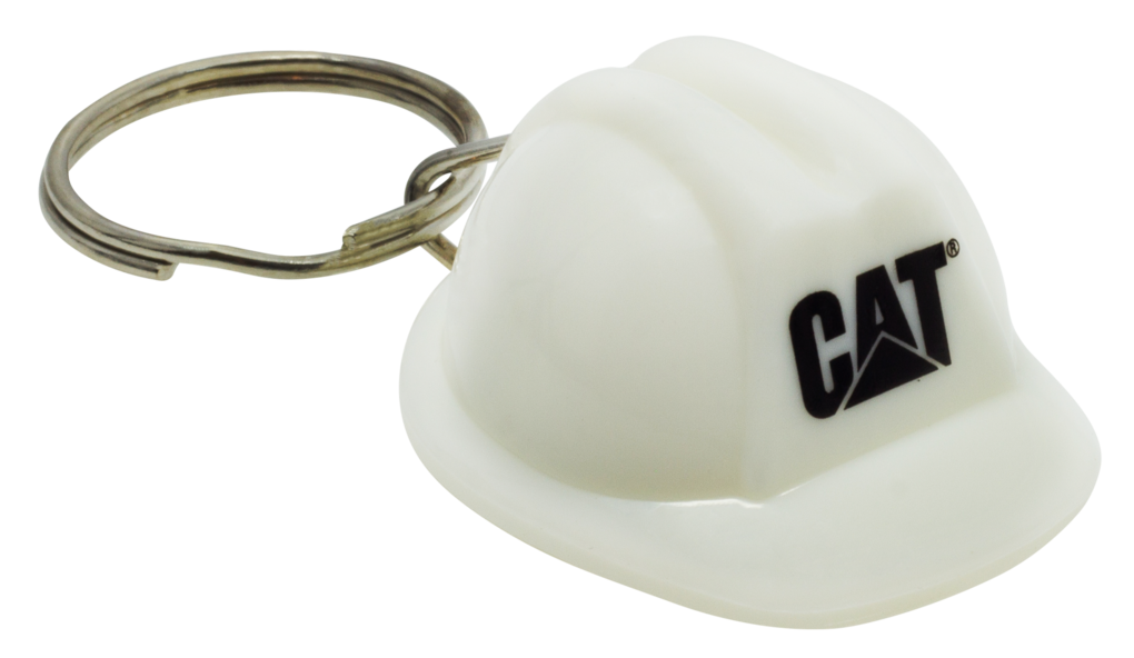 Brelok kask biały Caterpillar