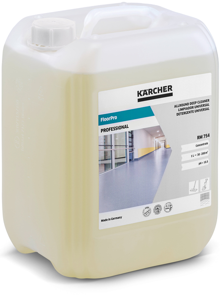 Universal agent for thorough cleaning Kärcher Striper RM 754 ASF 10 l