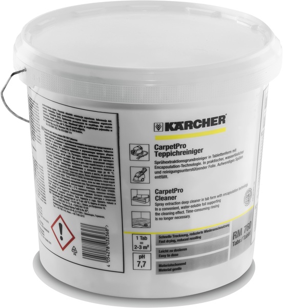 Cleaning agent CarpetPro Kärcher RM 760 (200 tablets)
