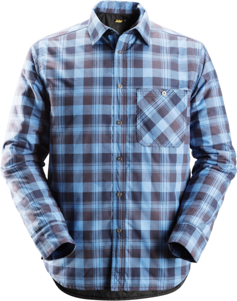 Men’s flannel shirt Snickers RuffWork insulated