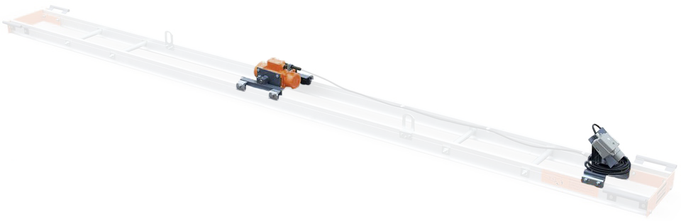 Electric drive unit for Husqvarna BE200 dual beam vibrating screed