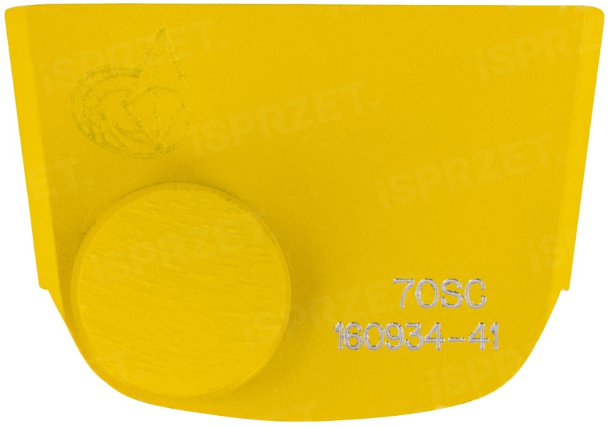 Segment szlifierski Lavina X1B-SC-0070 do miękkiego betonu (okrągły)