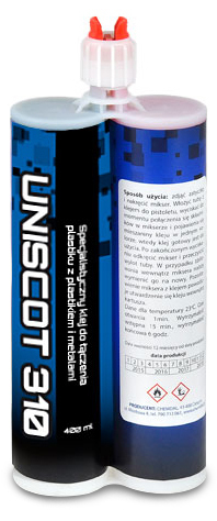 Two-component methacrylic adhesive Chemdal Uniscot 310 (400 ml)