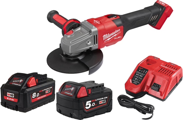 Braking grinder Milwaukee M18 FHSAG125XB battery isprzet.pl