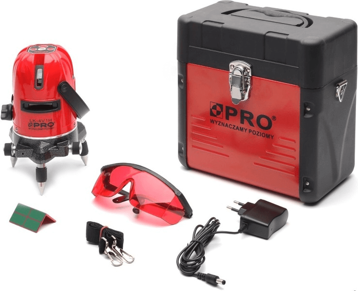 Laser krzyżowy PRO LK-4V1H