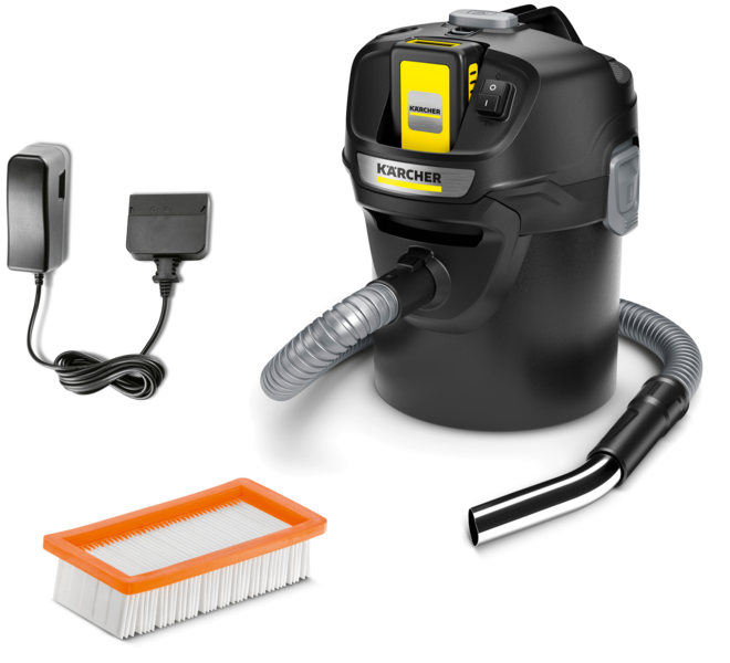 Fireplace vacuum cleaner Kärcher AD 2 Battery Set