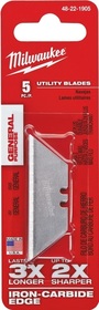 Wymienne ostrze trapezowe Milwaukee do nożyków ręcznych (5 sztuk)