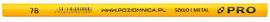 Pencil for glass and metal PRO 7B 240 mm