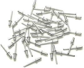 Aluminum rivets PRO 4 x 9,6 mm 50 pieces