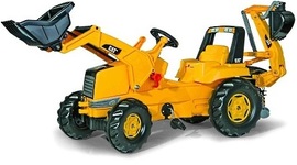 Dumptruck Backhoe loader Caterpillar for kids