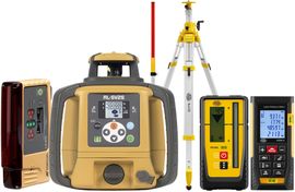 Laser level Topcon RL-SV2S DIGITAL (+ craked tripod, + laser stave, + distance meter, + LS-B10 laser sensor)