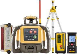 Laser level Topcon RL-H5A Digital (+ cranked tripod, + laser stave, + distance meter, + LS-B110 laser sensor)