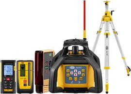 Laser level Nivel System NL600 Digital (+ cranked tripod, + laser stave, + distance meter, + LS-B10 laser sensor)