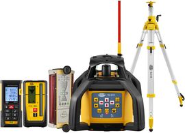 Laser level Nivel System NL600 Digital (+ cranked tripod, + laser stave, + distance meter, + LS-B110 laser sensor)