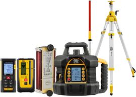 Laser level Nivel System NL410 Digital (+ cranked tripod, + laser stave, + distance meter, + LS-B110 laser sensor)
