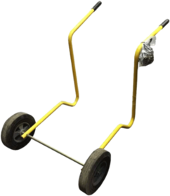 Trolley for Wacker Neuson WP 1550, WP 1550W, WP 1550A, WP 1550AW vibratory plates