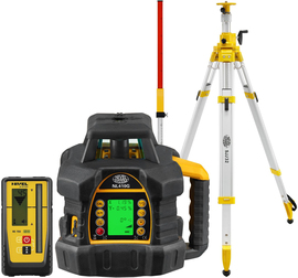 Laser level Nivel System NL410G DIGITAL (+ cranked tripod, + laser stave)
