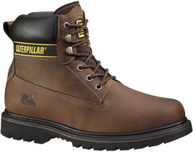 Męskie buty robocze Caterpillar Holton ST S3 HRO SRC brązowe