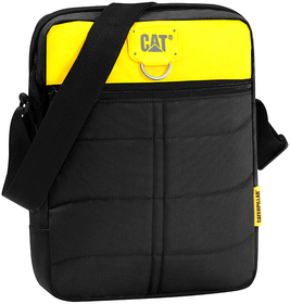 Bag Caterpillar Ryan black with yellow elements
