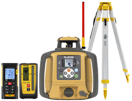 Laser level Topcon RL-SV2S DIGITAL (+ tripod, + laser stave + distance meter)