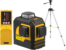 Multi-purpose cross laser Nivel System CL3D (+ tripod + laser sensor)
