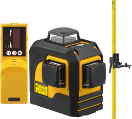 Multi-purpose cross laser Nivel System CL3D (+ expansion pole + laser sensor)
