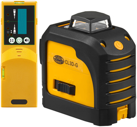 Multi-purpose cross laser Nivel System CL3D-G (+ laser sensor)