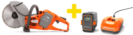 Battery power cutter Husqvarna K535 (battery BliX B220X + charger C500X)