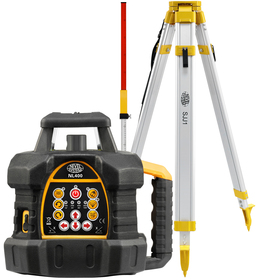 Laser level Nivel System NL400 (+ tripod, + stave + measuring tape)