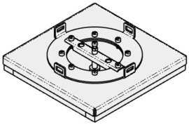 Płyta ssąca Probst ESP-85-25,5/25,5 (udźwig 85 kg)