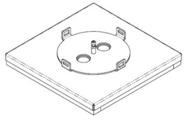 Płyta ssąca Probst ESP-150-31/31 (udźwig 150 kg)