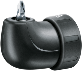 Angle adapter for a screwdriver Bosch IXO