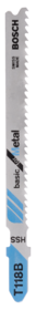 Saw blade T 118 B Basic for Metal Bosch for the HSS jigsaw (2 pieces)