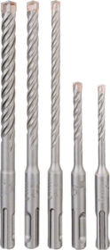 Drill bit set Bosch for SDS plus-5X hammers (5 pieces)