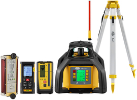 Laser level Nivel System NL610 Digital (+ tripod + laser stave + distance meter + laser sensor)