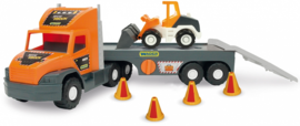 Car hauler with bulldozer Super Tech Truck Wader