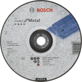 Grinding disc (curved) Bosch Expert for Metal A 30 T BF 230 mm