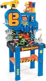 Workshop Bob Builder Bricolo Center Smoby with crane for children