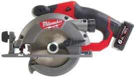 Pilarka tarczowa Milwaukee Fuel M12 CCS44-602X (+ 2x akumulator 6 Ah + ładowarka + walizka)