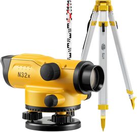 Optical level Nivel System N32x (+ tripod, + laser stave)