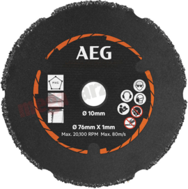 Universal abrasive disc AEG Powertools AAKMMAC01 76 mm