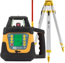 Laser level Nivel System NL311 (+ tripod, + laser stave)
