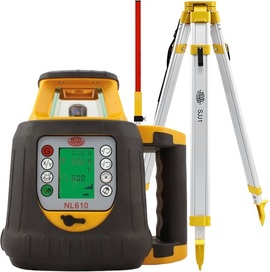 Laser level Nivel System NL610 (+ tripod, + laser stave)
