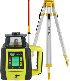Laser level Nivel System NL810 (+ tripod, + laser stave)