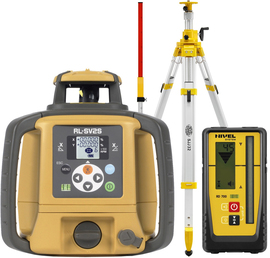Laser level Topcon RL-SV2S DIGITAL (+ craked tripod, + laser stave)