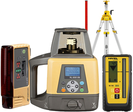 Laser level Topcon RL-200 2S DIGITAL (+ tripod, + laser stave, + LS-B10 laser sensor)