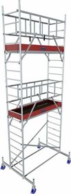 Mobile scaffolding Krause PROTEC (2 x 0.70 m), 6.3 m